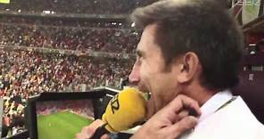 Carlos Martínez narra la tanda de penaltis del España-Portugal. Cadena SER