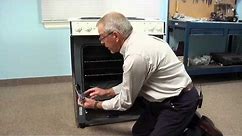 GE Range Repair – How to replace the Oven Door Hinge