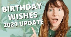 How to Make a Birthday Wishes Video | Complete 2021 Guide!