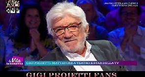 Gigi Proietti ospite a La vita in diretta (2018)