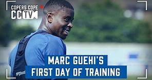 MARC GUEHI BEGINS TRAINING WITH PALACE | CCTV