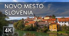 Walking Tour: Novo Mesto, Slovenia - 4K UHD Virtual Travel