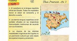 Artículo 3 de la Constitución Española