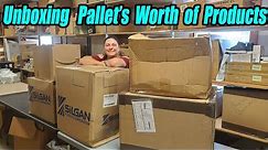 Unboxing a Pallet's worth of Wholesale, Liquidation and more!! Online Reselling