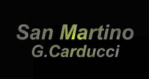 Nando Gazzolo - San Martino - G.Carducci (Poesie e Messaggi di Saggezza)