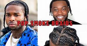 Pop Smoke Braids (ZIP-ZAG) | Easy Hairstyle for Black Men