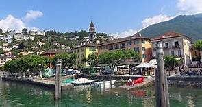 Ascona in Ticino Switzerland 4K