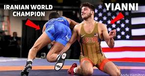 Yianni's Razor Thin Rematch With Iran's World Champion Rahman Amouzadkhalili