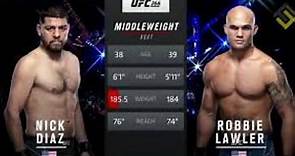 UFC 266 - Robbie Lawler vs Nick Diaz 2 - Full Fight Highligts