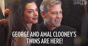 George and Amal Clooney Welcome Twins!