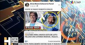 ¿Murió el cantante Roberto Carlos? Estas son las fake news de la semana