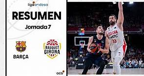 Barça - Bàsquet Girona (72-69) RESUMEN | Liga Endesa 2022-23