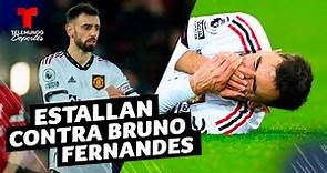 Bruno Fernandes es el centro de críticas por la goleada al Manchester United | Telemundo Deportes