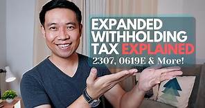 Expanded Withholding Tax Explained