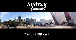 Visite de la ville de Sydney (Australie).