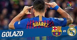 ElClásico - Golazo de Luis Suárez (3-1) FC Barcelona vs Real Madrid
