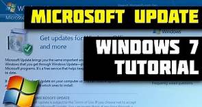Microsoft Update For Windows 7 In 2024!