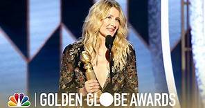 Laura Dern Wins Best Supporting Actress - 2020 Golden Globes