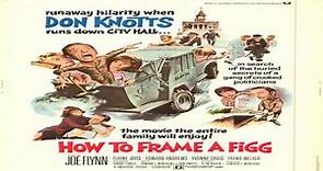 ASA 🎥📽🎬 How To Frame A Figg (1971) Director: Alan Rafkin; Stars: Don Knotts, Joe Flynn, Edward Andrews