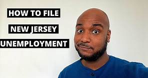 HOW TO FILE NEW JERSEY UNEMPLOYMENT