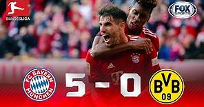 Bayern Múnich - Borussia Dortmund [5-0] | GOLES | Jornada 28 | Bundesliga