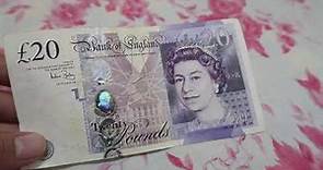 THE BRITISH POUND NOTES EXPLAINED IN ENGLISH - THE £ 50 POUND NOTE - BRITISH CURRENCY IN ENGLISH