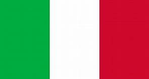 Evolución de la Bandera de Italia - Evolution of the Flag of Italy