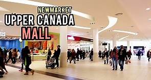 Upper Canada Mall, Shopping Centre New Market February 2022 Canada