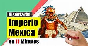 Historia del IMPERIO MEXICA - Resumen | Política, sociedad, economía, religión, arte y caída.