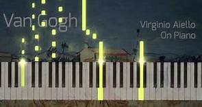 Virginio Aiello, On Piano - Van Gogh - [Piano Tutorial] (Synthesia - SeeMusic)