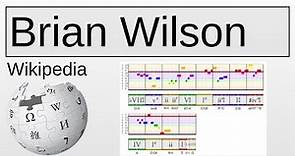 Brian Wilson | Wikipedia