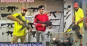 Guns Used in Bollywood Movies 😱 | Bollywood Gun-Man of India😍 | Pathan, Tiger, KGF, Jawan Movie