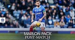 Marlon Pack post-match | Pompey 4-1 Northampton Town