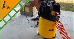 Compressore aria elettrico portatile Stanley D200/10/24V: come funziona il compressore