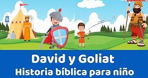 David y Goliat - Historia bíblica para niños