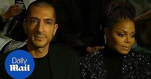 Janet Jackson and Wissam al Mana in happier times - Daily Mail