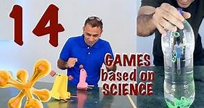14 Amazing Science Games | DIY Games | Science Experiments | dArtofScience