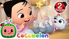 Kitty Cat Song + Ballerina Dance + MORE CoComelon Nursery Rhymes & Cat Songs