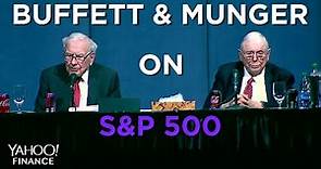 Buffett on whether Berkshire will outperform the S&P 500
