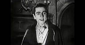Gabriel Dell as vampire on The Steve Allen Show