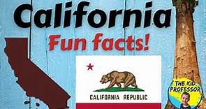 California Fun Facts | Geography Series on the States