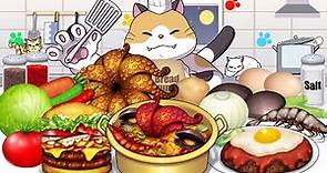 Cooking & Mukbang animation Cat making COMPLETE EDITION 1