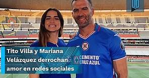 😏♥ Tito Villa y Mariana Velázquez comparten su amor en redes sociales: “Nada como estar a-zu-lado”