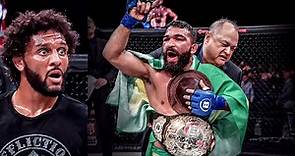 All Featherweight World Title Changes in BELLATOR MMA History