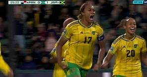Allyson Swaby Goal, Panama vs Jamaica Women's summary
