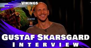Gustaf Skarsgard Interview - Vikings 2017 - Season 5