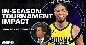 Welcome to NBA relevancy for the Pacers! - Bob Myers on In-Season Tournament impact | NBA Countdown