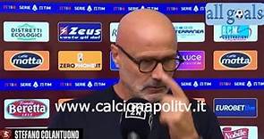 Salernitana-Napoli 0-1 31/10/21 intervista post-partita Stefano Colantuono