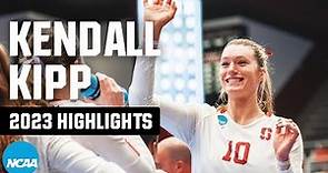 Kendall Kipp 2023 NCAA volleyball tournament highlights