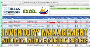 How to Create an Inventory Management in Excel